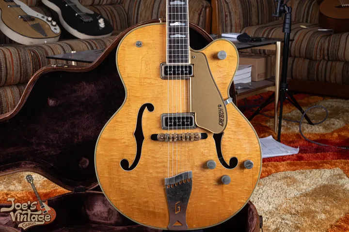 1955 Gretsch Country Club in natural finish