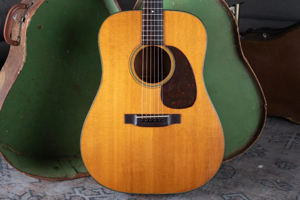 Clean 1955 Martin D-18 from Joe's Vintage Guitars archive