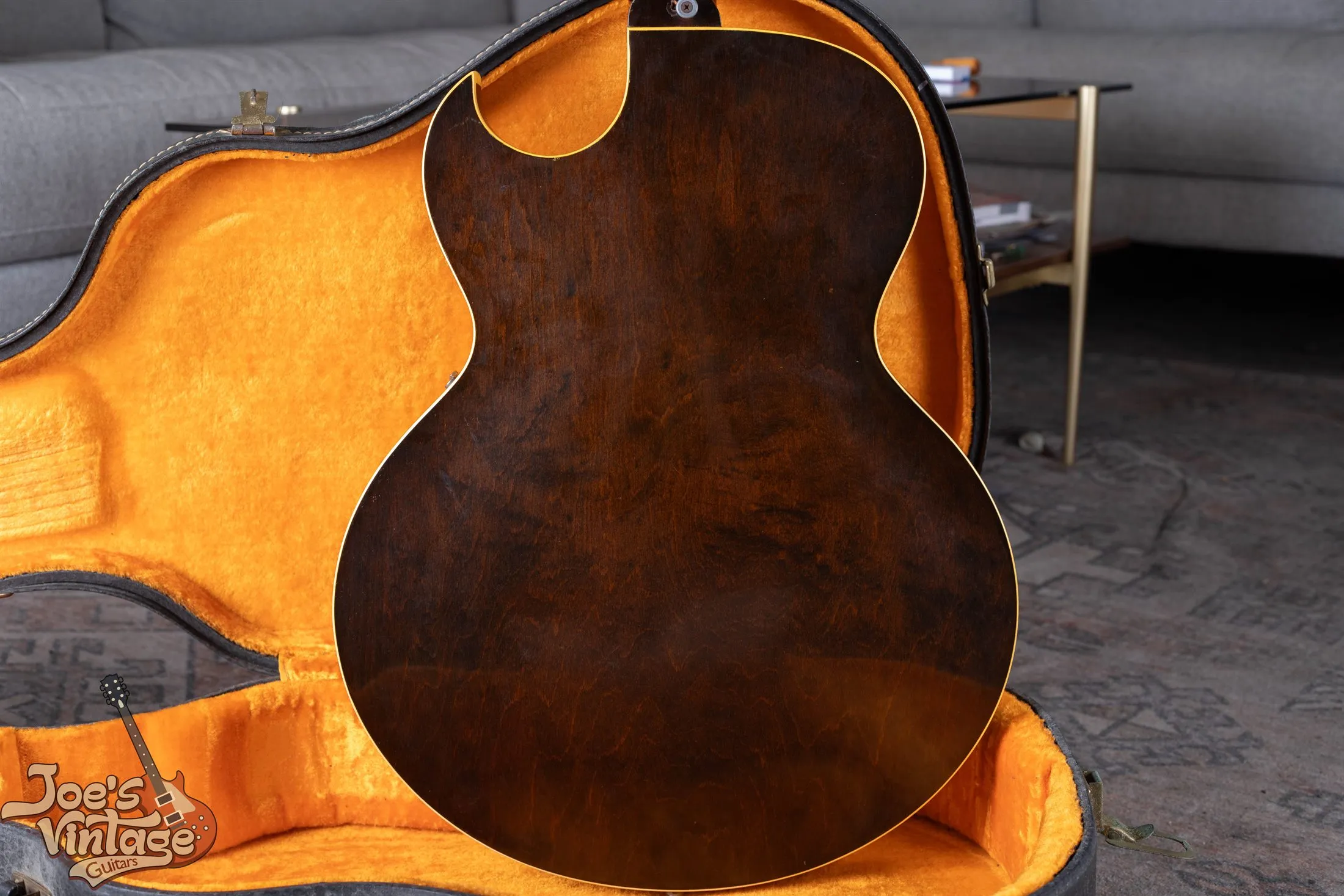 Back of a 1958 Gibson ES-225T