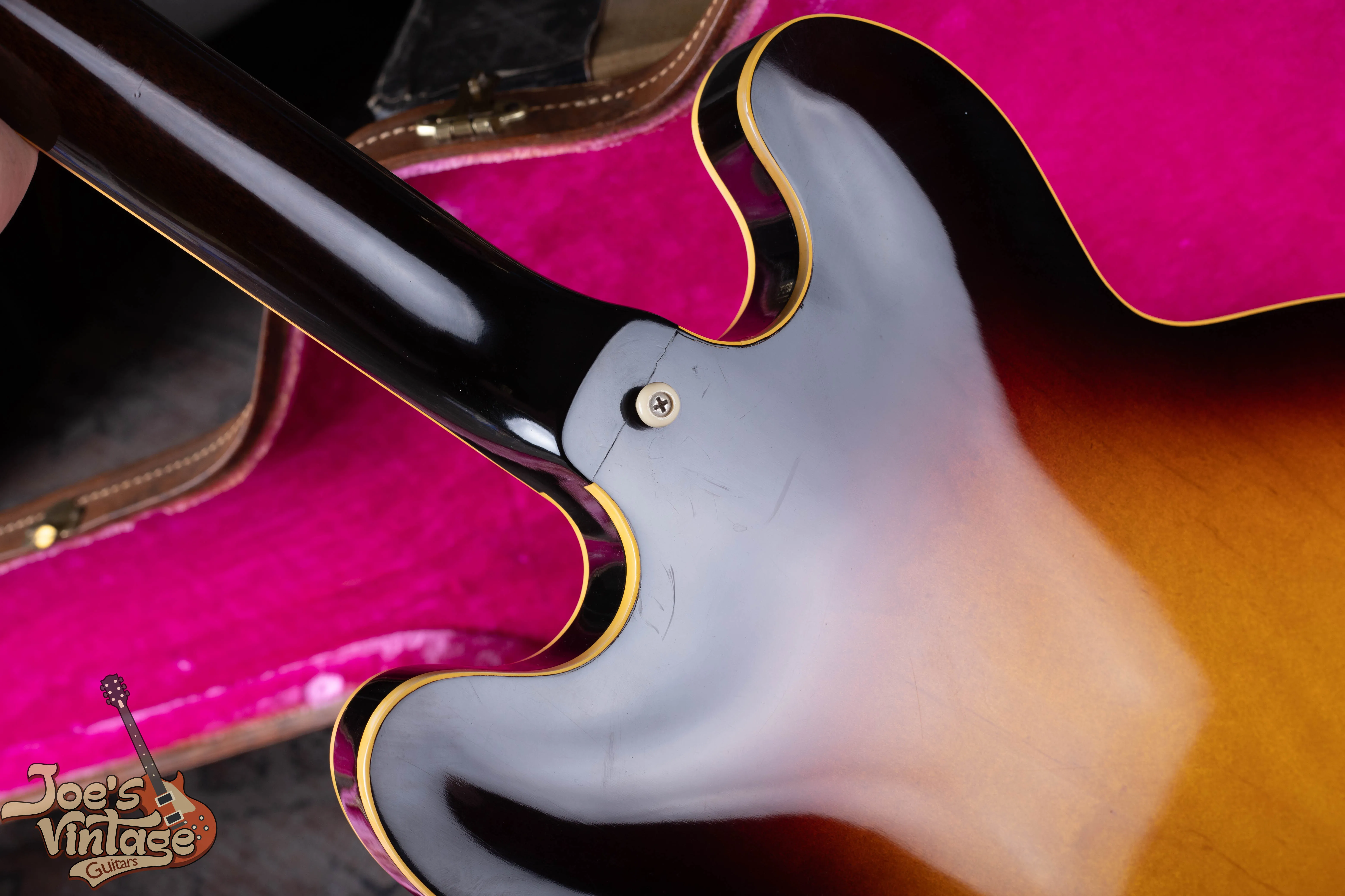 1959 Gibson ES-335 plastic strap button