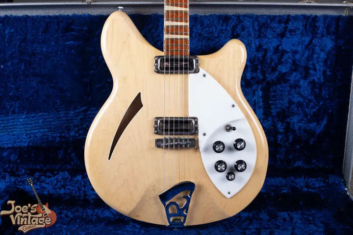 1960s Rickenbacker 360 guitar in natural finish