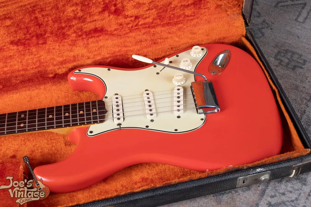 Original 1964 Fender Stratocaster in Fiesta Red