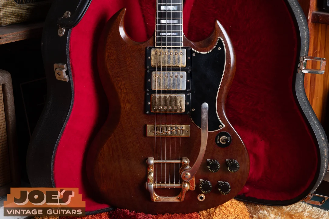 Gibson SG Custom representing the three-pickup Custom family
