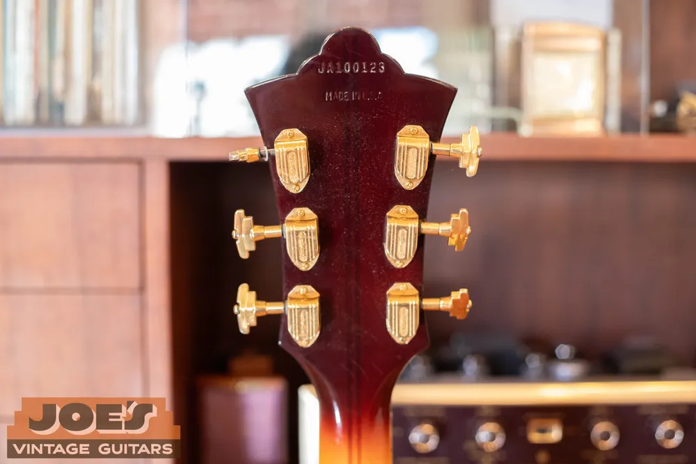 Guild Artist Award headstock stamped JA100123 and Made in U.S.A.