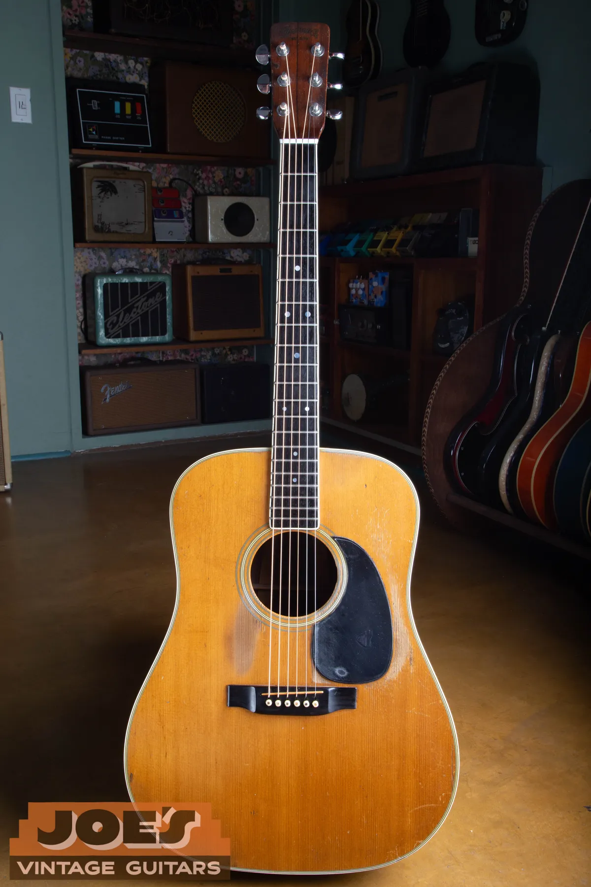Full front of a 1967 Martin D-35