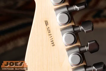 Fender back-of-headstock serial number, 1996 to present