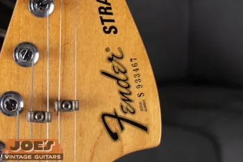 Fender front-of-headstock serial number, 1976 to 1995