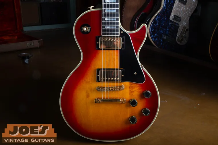 Front detail of the 1983 Gibson Les Paul Custom