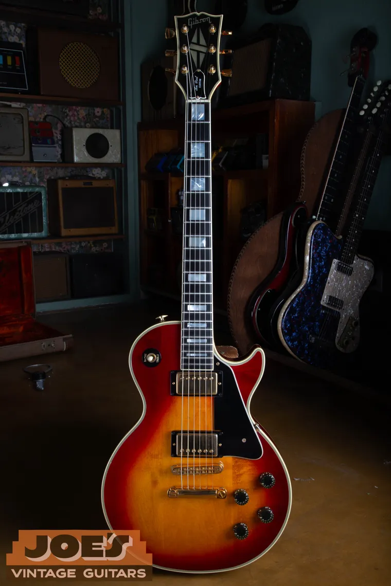 Full length view of the 1983 Gibson Les Paul Custom