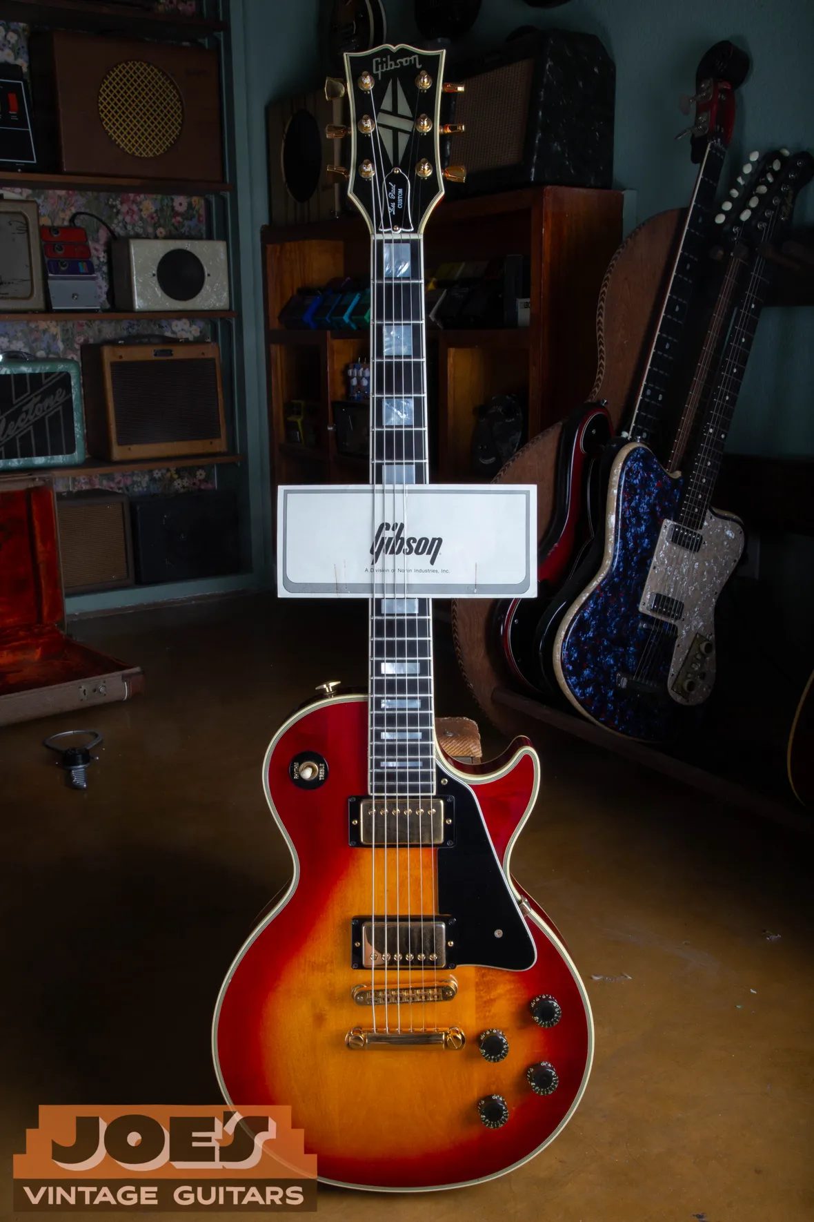 1983 Gibson Les Paul Custom in cherry sunburst