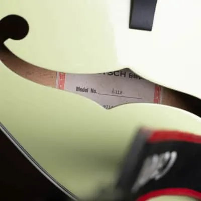 Partly obscured serial line on the 1997 Anniversary’s label