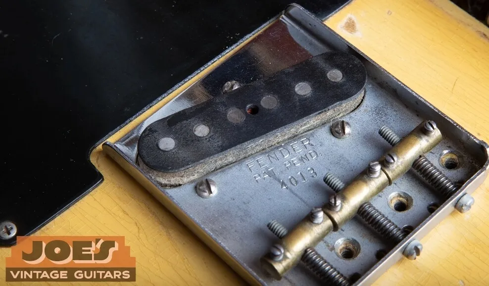 Fender Telecaster pickup flat pole vs staggered 1955 transition