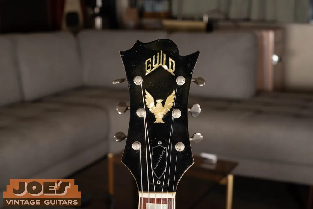 Guild Thunderbird headstock with bird decoration