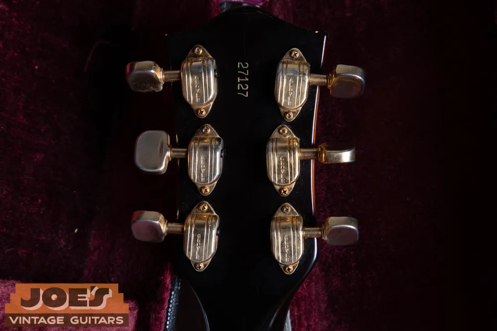 Serial 27127 on the back of a Gretsch Viking headstock