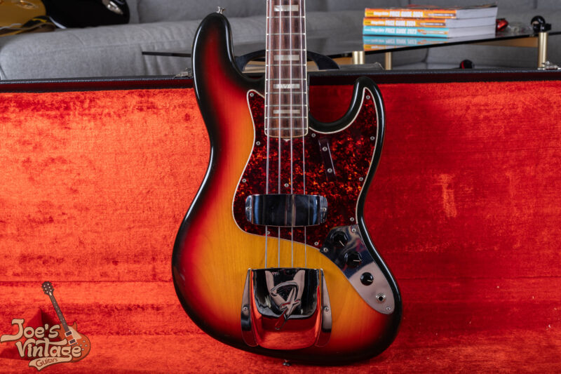1972 sunburst Fender Jazz Bass