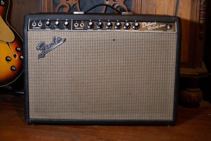 1967 Fender Deluxe Reverb Amplifier.