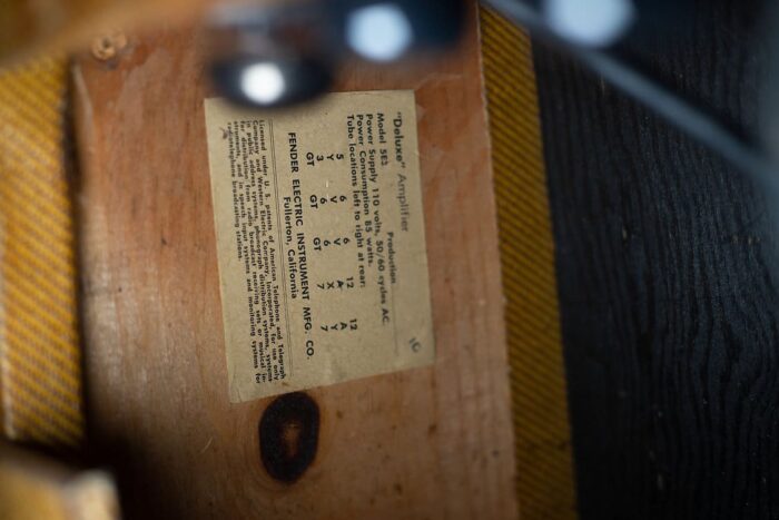 1959 Fender Deluxe Amp - Image 8