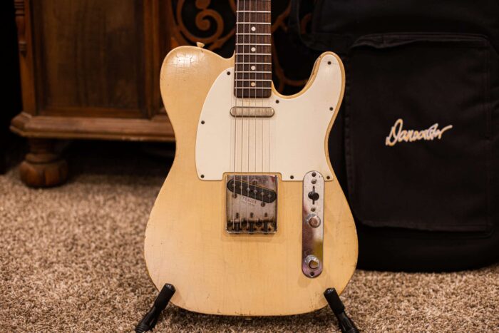 2014 Danocaster Single Cut Blonde