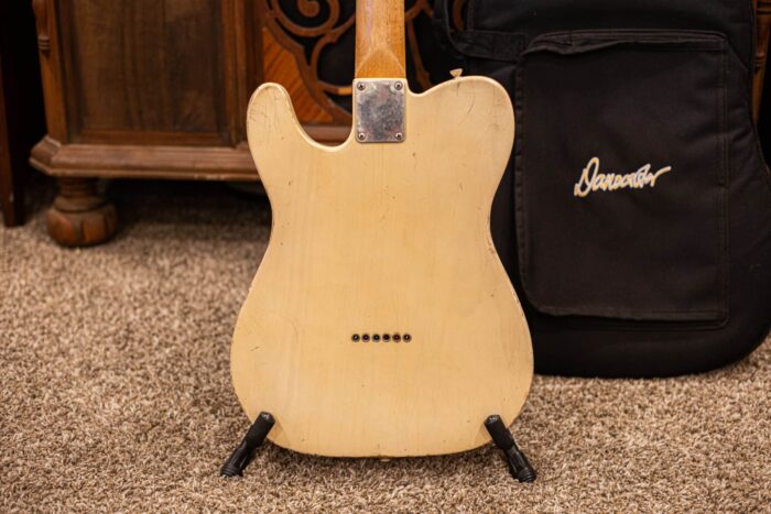 2014 Danocaster Single Cut Blonde - Image 4