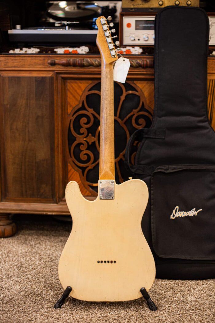 2014 Danocaster Single Cut Blonde - Image 2