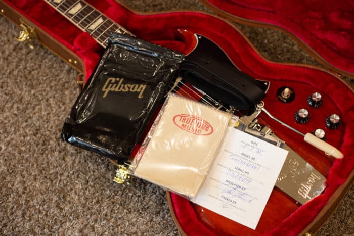 2020 Gibson SG Standard 61' Maestro - Image 3