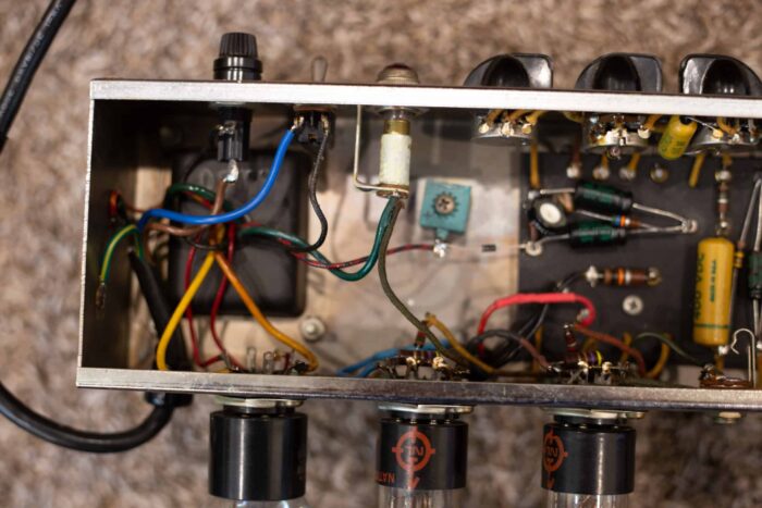 1958 Fender Tremolux Tweed Amplifier - Image 11