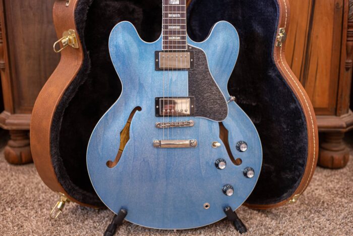 2018 Gibson ES-335 Ice Blue Metallic