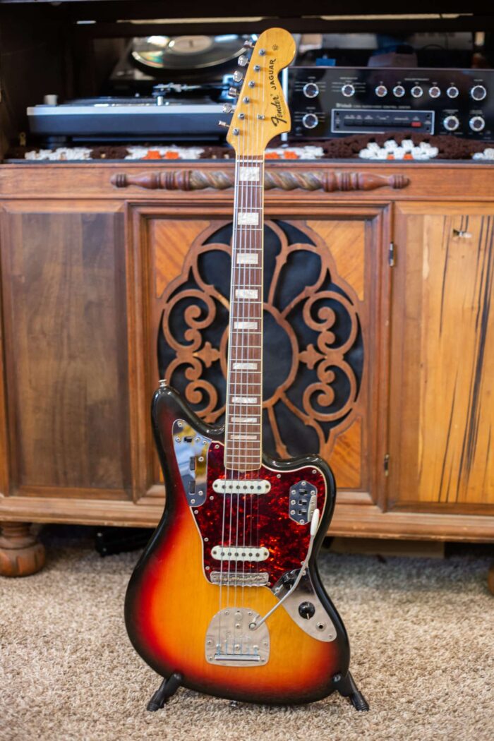 1973 Fender Jaguar Sunburst - Image 4