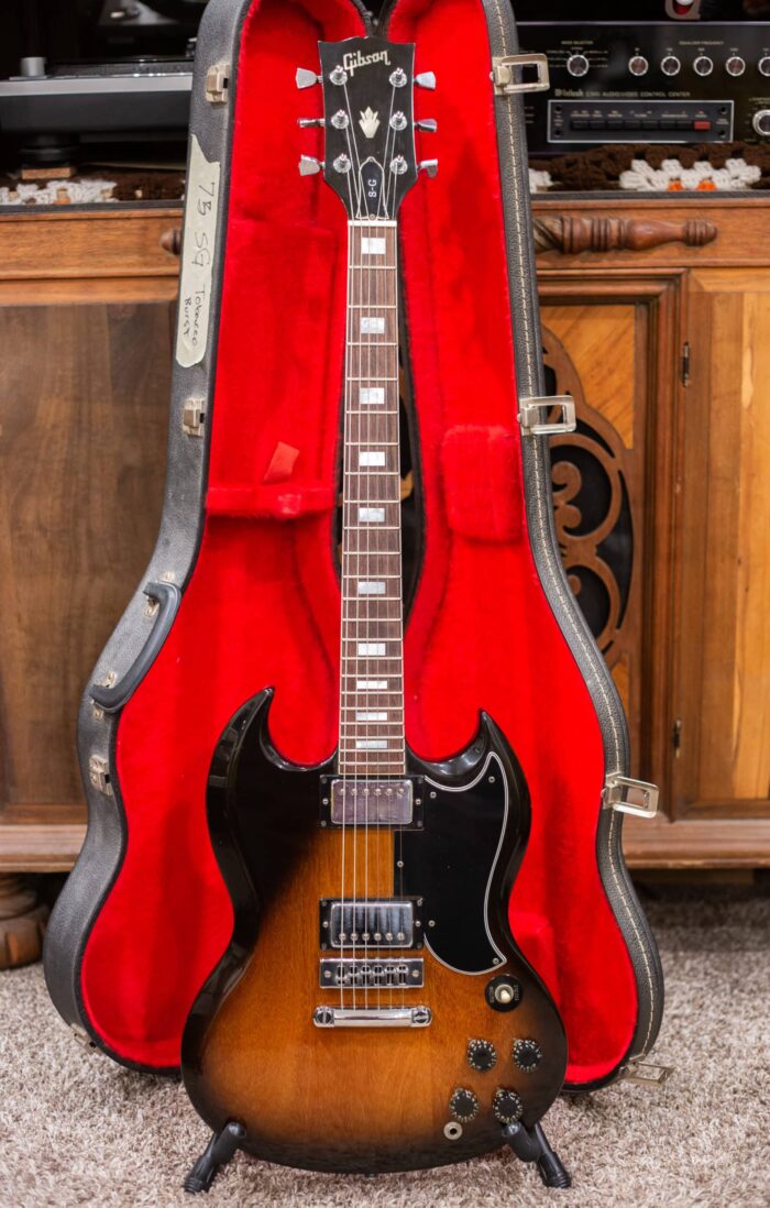 1975 Gibson SG Standard Tobacco Sunburst - Image 4