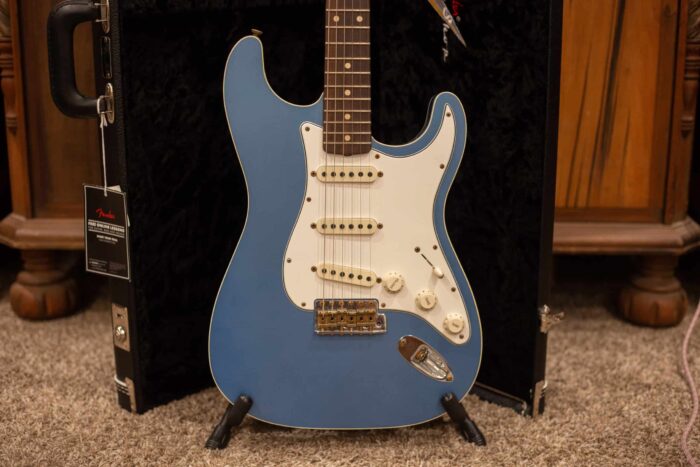 Fender Custom Shop Limited-Edition Double-Bound Stratocaster Journeyman Relic 2021 Aged Lake Placid Blue Used – Mint