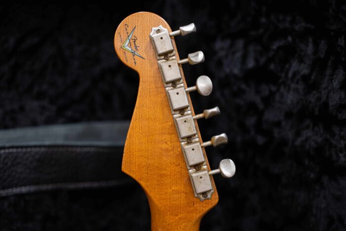 Fender Custom Shop Limited-Edition Double-Bound Stratocaster Journeyman Relic 2021 Aged Lake Placid Blue Used – Mint - Image 6