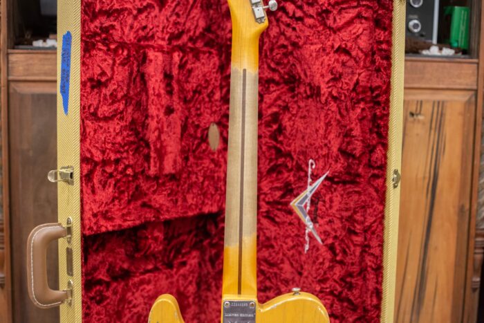 Fender Custom Shop Limited '50s Vibra Tele Heavy Relic 2019 Aged Butterscotch Blonde - Image 6