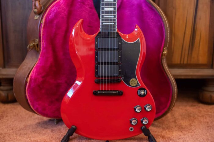 1988 Gibson SG Showcase Edition Ferrari Red