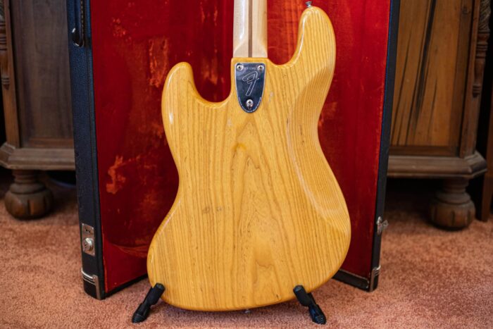 1976 Fender Jazz Bass Natural - Image 5