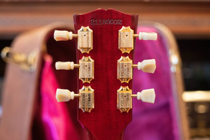 2020 Gibson L4CES Wine Red - Image 8