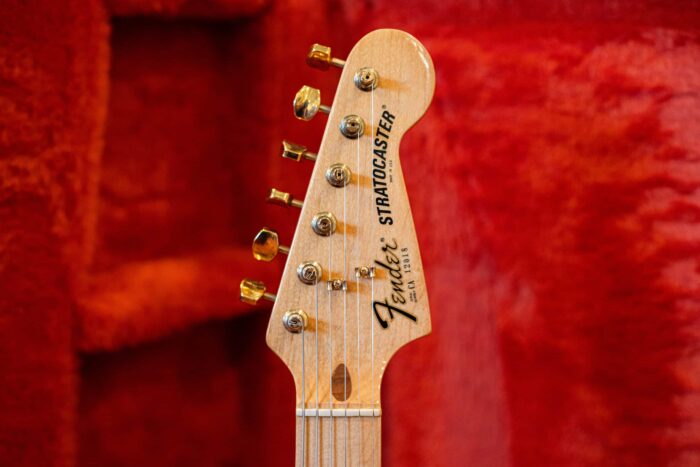 1981 Fender Dan Smith Gold Stratocaster - Image 4
