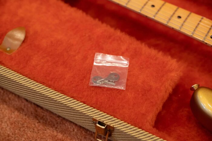 1981 Fender Dan Smith Gold Stratocaster - Image 12