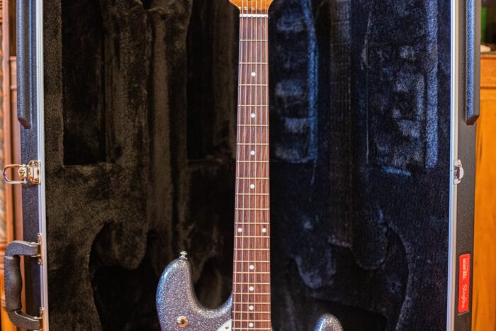 2020 Musicman Stingray Guitar Charcoal Sparkle - Image 9