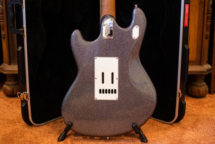 2020 Musicman Stingray Guitar Charcoal Sparkle - Image 5