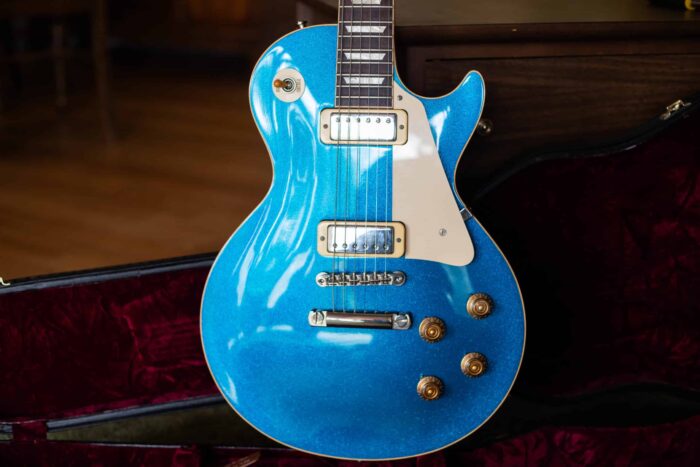 2010 Gibson R7 Blue Sparkle Mini Humbuckers