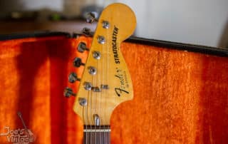 A Fender serial number on the headstock