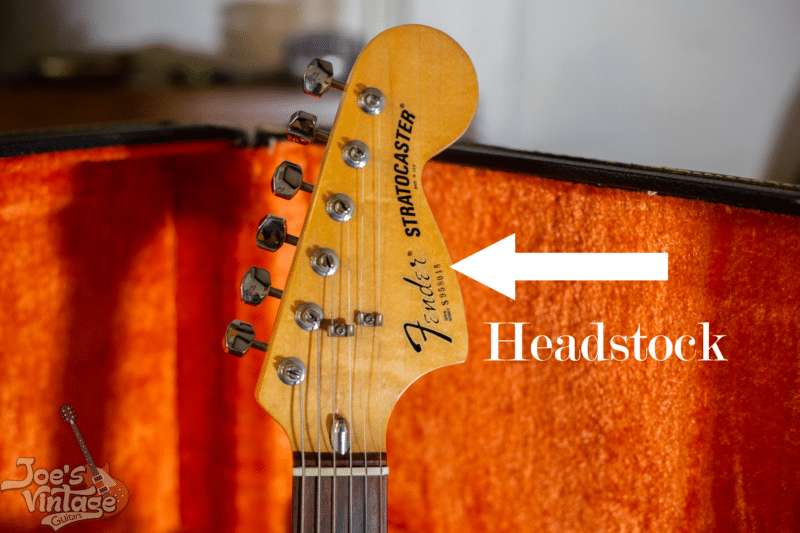 A Fender serial number on the headstock.