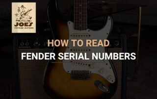 How To Read Fender Serial Numbers