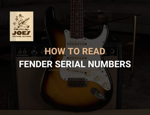 How To Read Fender Serial Numbers