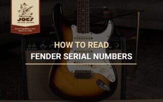 How To Read Gibson Serial Numbers