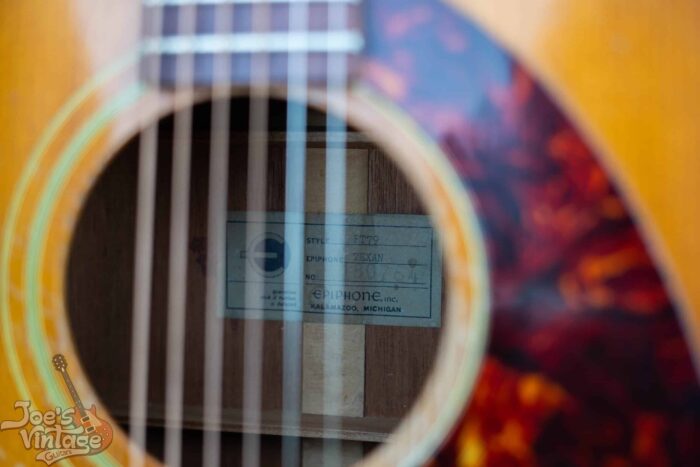 1963 Epiphone Texan FT-79 - Image 5