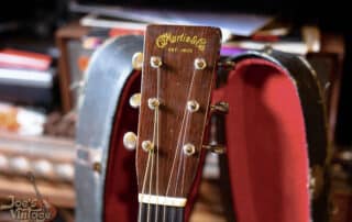 A 1946 Martin D-28 Headstock