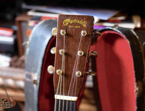 Martin Guitars Serial Number and Model Identification