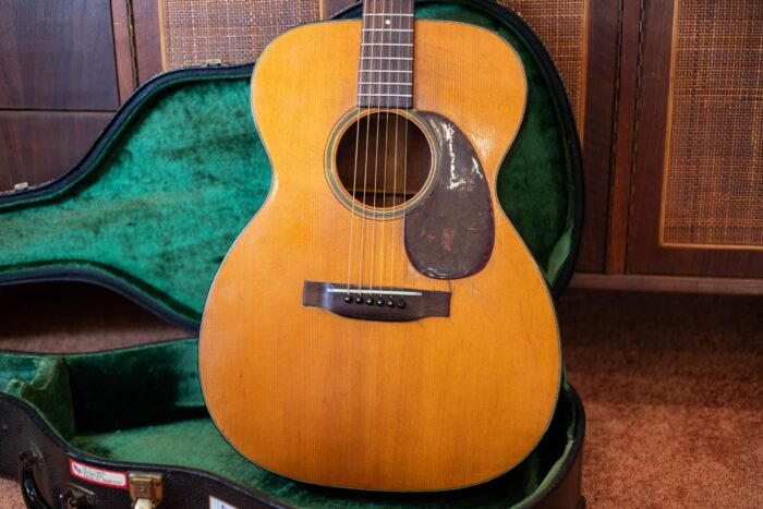 The front of a Martin 000-18