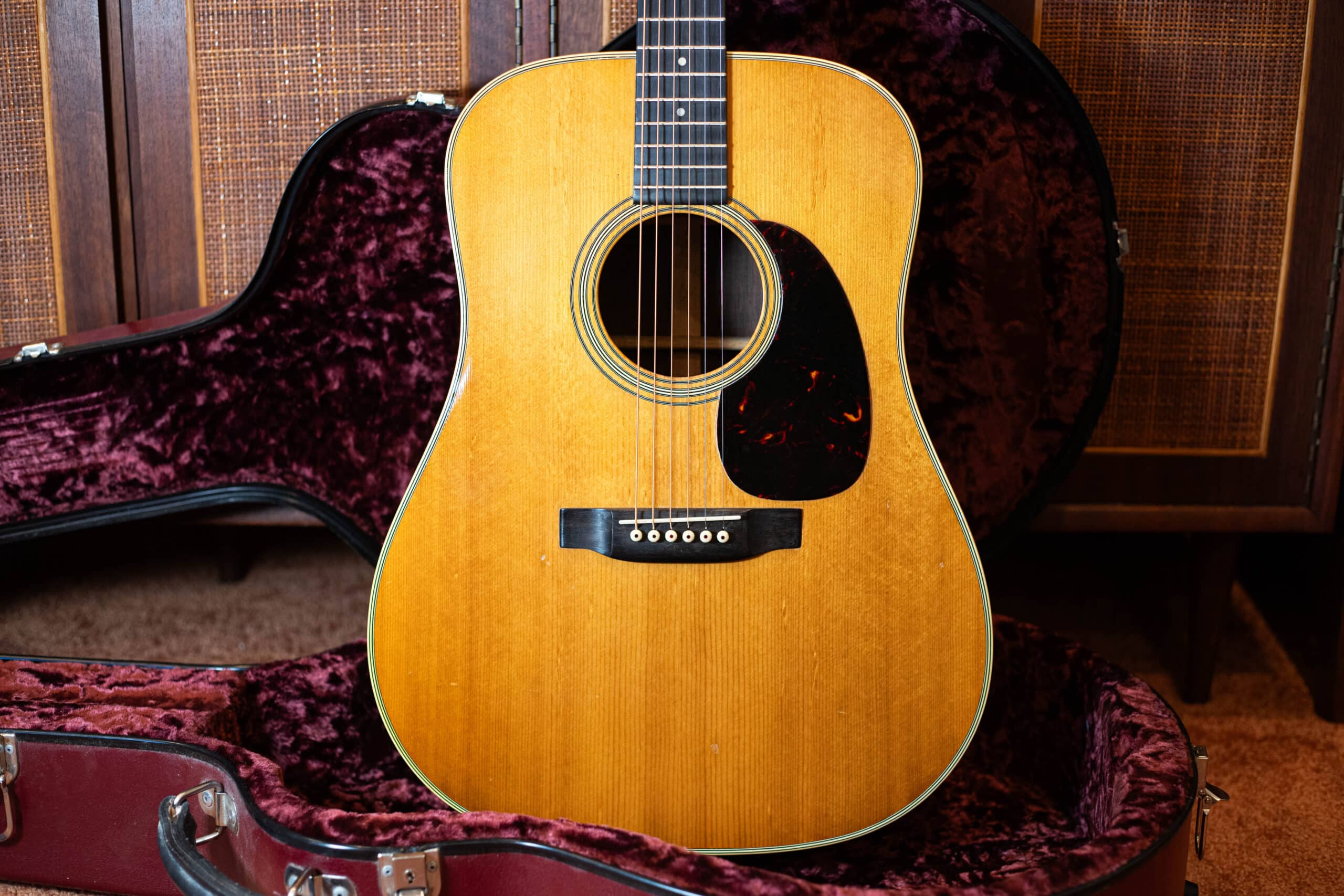 The front of the 1966 Martin D-28.